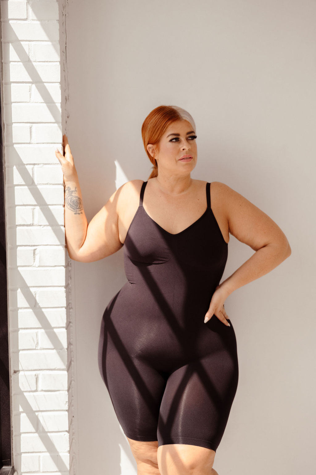 Bare Back Mid Thigh Shapewear