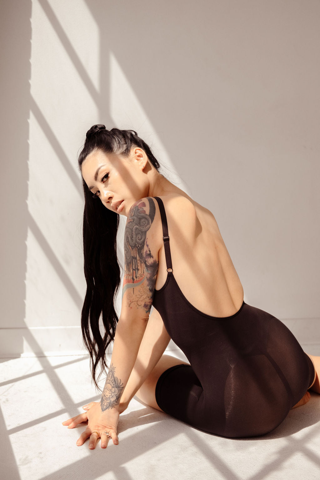 Bare Back Mid Thigh Shapewear