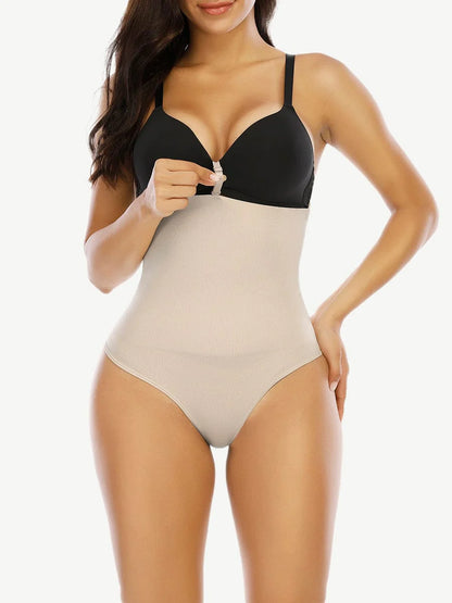 Seamless High Waisted-Thong