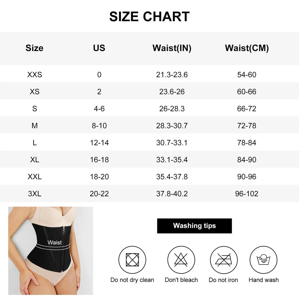 Hourglass Waist Trainer - BLACK